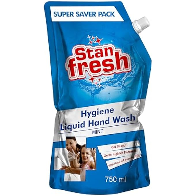 Stanfresh LIQUID HAND WASH - MINT 750ML (PACK OF 2) - Image 2